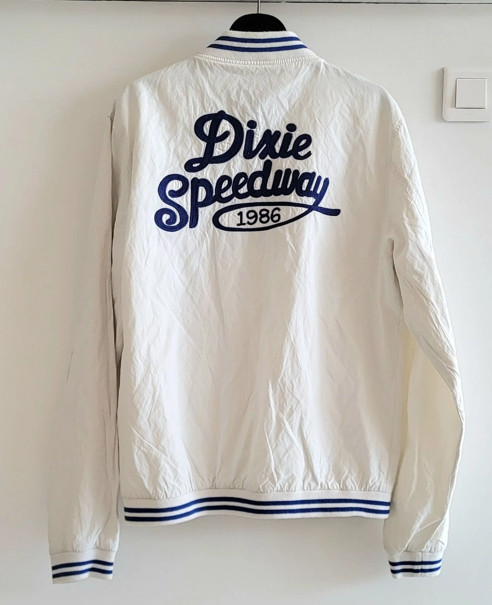 Japan Rags Champion ship Veste/Blouson Teddy TM/TFr38-Branco-Corte reto em OT – photo 5